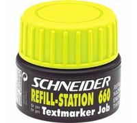 Schneider stylos rechargeables maxx 660-station de recharge pour job 30 ml (jaune)
