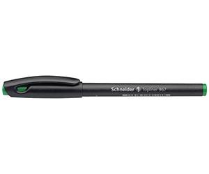 Schneider Topliner 967 Feutre fin (épaisseur de trait 0,4 mm), 1 pièce, vert