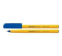 Schneider Pen Stylos à bille jetables Tops 505 F encre bleue avec capuchon – lot de 50