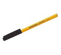 Schneider Tops 505 Instruments d'écriture Capuchon de stylo à bille Modèle F Noir Corps Couleur Jaune