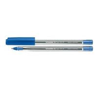 Schneider Stylo bille Tops 505 – Capuchon à clic, pointe acier inoxydable M, bleu – Lot de 50