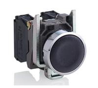 Schneider Xb4Ba25 Bouton-Poussoir Non Éclairé Noir