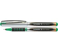 Schneider Xtra Hybrid Lot de 10 Rollers à encre avec Liquid-Ink-Technologie et pointe aiguille hybride Encre vert