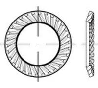SCHNORR-Crochet de blocage 88121 SCHNORR-1.4301 VS 16 A 2 881219240160000