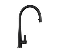 Schock 521000Bk Gota Ganna Alta Mitigeur monocommande avec douchette extensible Noir