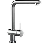 Schock 540008CHR Cuisine EPOS W - Robinet Basse Pression pour fenêtre avec Bec Fixe et raccords Standard, Chrom