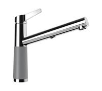 SCHOCK SC-510 mélangeur en CROMA avec bec extractible / CRISTALITE® Basic Line / mitigeur monocommande