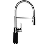 SCHOCK CRISTADUR SC-550 Night Robinet de cuisine haute pression avec bec fixe Noir