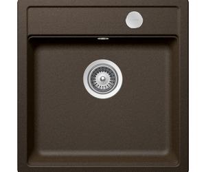 Schock Evier à encastrer Mono N-100S U Bronze in ac à déchets