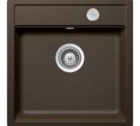 Schock Evier à encastrer Mono N-100S U Bronze in ac à déchets
