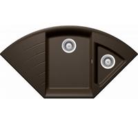Schock Evier à poser Lotus C-150 A Bronze in ac à déchets