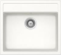 SCHOCK | Évier de cuisine Nemo N100 1 baignoire, matériau Cristalite®, blanc absolu, 570 x 510 mm