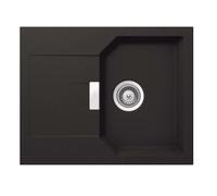 Schock mand100 x sugon Manhatten en D 100 x S évier encastrable, Onyx