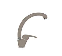 SCHOCK | Mélangeur Omega Alto monocommande 45° Canon conique, couleur gris taupe, h250