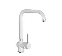 SCHOCK | Mitigeur Aquatime monocommande avec canne à pont, couleur blanc absolu, h332 mm