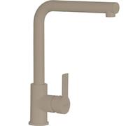 SCHOCK | Mitigeur Aquatown douche monocommande avec tige haute à pont et douche extractible, couleur TWILIGHT taupe mate, h320