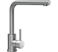 SCHOCK |Mitigeur cuisine KANTUS, robinet monocommande canne haute, Schock Saving 90°, rotation du canon 360°, acier inoxydable 304 massif, assorti aux éviers.