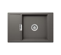 Schock Mono Évier de cuisine, MOND100XSASIL, D-100XS A
