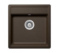 Schock Evier à encastrer Mono N-100S U Bronze in ac à déchets