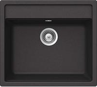 Schock Nemo N100 évier Composites, Pierre, Anthracite 51, 57 x 51 x 20 CM