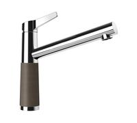 SCHOCK Robinet de cuisine SC-510 Bronze - Robinet basse pression CRISTADUR avec bec fixe et raccords standard