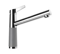 SCHOCK Robinet de cuisine SC-510 Croma - Robinet basse pression CRISTADUR avec bec fixe et raccords standard
