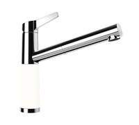 SCHOCK Robinet de cuisine SC-510 Day - Robinet basse pression CRISTADUR Green Line avec douchette extensible et raccords standard