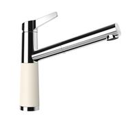 SCHOCK Robinet de cuisine SC-510 Magnolia - Robinet basse pression CRISTADUR avec douchette extensible et raccords standard