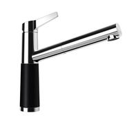 SCHOCK Robinet de cuisine SC-510 Puro - Robinet basse pression CRISTADUR avec douchette extensible et raccords standard