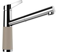 SCHOCK Robinet de cuisine SC-510 Twilight - Robinetterie basse pression marron avec douchette extensible et raccords standard
