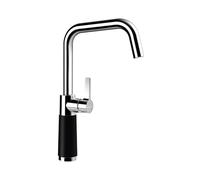 SCHOCK Robinet de cuisine SC-530 Puro - Robinet haute pression CRISTADUR avec bec fixe et raccords standard