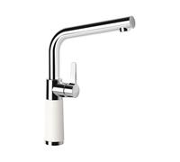 SCHOCK Robinet de cuisine SC-540 Polaris - Robinet haute pression CRISTADUR avec bec fixe et raccords standard