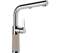 SCHOCK Robinet de cuisine SC-540 Twilight - Robinetterie haute pression marron avec douchette extensible et raccords standard