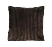 schoenesWohnen24 Couverture Marron foncé 50 x 50 cm