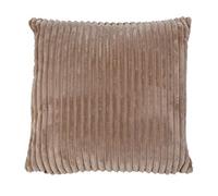 schoenesWohnen24 Couverture Taupe 50 x 50 cm