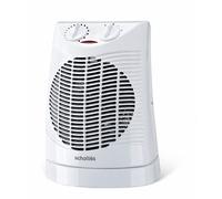Scholtès Chauffage soufflant oscillant 2000 W pour salle de bains - Blanc