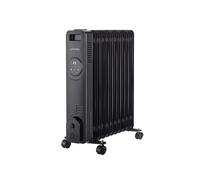 Radiateur à bain d'huile 2500w noir - Scholtes - SCHD411N -