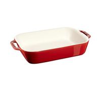 STAUB Plat de cuisson rectangulaire Staub 27 x 20 cm rouge