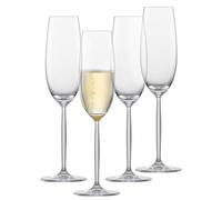 SCHOTT ZWIESEL Flûte à champagne Muse (set de 4), élégantes flûtes à champagne avec point de mousse, verres en cristal Tritan résistant au lave-vaisselle, fabriqué en Allemagne (art. n° 123673)