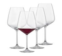 SCHOTT ZWIESEL Verres à bourgogne Tulip (set de 4), verres à bourgogne ventru pour le vin rouge, verres en cristal Tritan lavables au lave-vaisselle, fabriqués en Allemagne (art. n° 123608)
