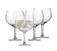 SCHOTT ZWIESEL Verres à gin tonic Bar Special (set de 4), verres à long drink ventru pour gin tonic, verres en cristal Tritan résistant au lave-vaisselle, fabriqué en Allemagne (art. n° 130002)