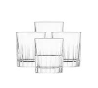 SCHOTT ZWIESEL Verres à liqueur Stage (set de 4), gobelets à shot intemporels pour schnaps avec relief, verres en cristal Tritan résistant au lave-vaisselle (art. n° 123933)