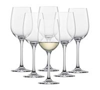 SCHOTT ZWIESEL Verres à vin blanc Classico (lot de 6), verres à vin classiques pour le vin blanc, verres en cristal Tritan résistant au lave-vaisselle, fabriqué en Allemagne (art. n° 123656)