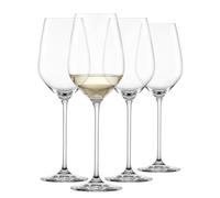 SCHOTT ZWIESEL Verres à vin blanc Fortissimo (lot de 4), verres à vin élégants pour le vin blanc, verres en cristal Tritan résistant au lave-vaisselle, fabriqué en Allemagne (art. n° 123684)