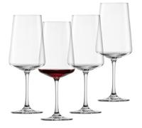 SCHOTT ZWIESEL Verres à vin rouge MioVino (set de 4), verres à vin modernes pour le vin rouge, verres en cristal Tritan résistant au lave-vaisselle, fabriqué en Allemagne (art. n° 124051)