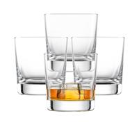 SCHOTT ZWIESEL Verres à whisky Bar Special (set de 4), tumbler rectiligne pour whisky, verre en cristal Tritan résistant au lave-vaisselle, fabriqué en Allemagne (art. n° 123638)