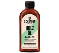 SCHRADER Huile pour bois - Incolore - Huile d'entretien pour meubles en bois et surfaces en bois - 250 ml - Fabriqué en Gemany