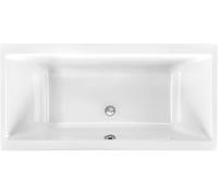Schröder Baignoire rectangulaire Malibu Eco 150x75x43 cm blanc