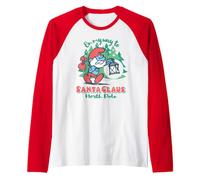Schtroumpfs Noël Schtroumpfy Noël Grand Papa Noël Festif Père Noël Manche Raglan