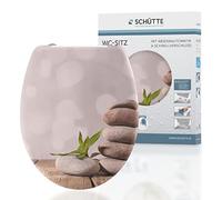 Schuette – Siège WC Pyramide Pierre 82380 – Duroplast, fermeture douce, amovible